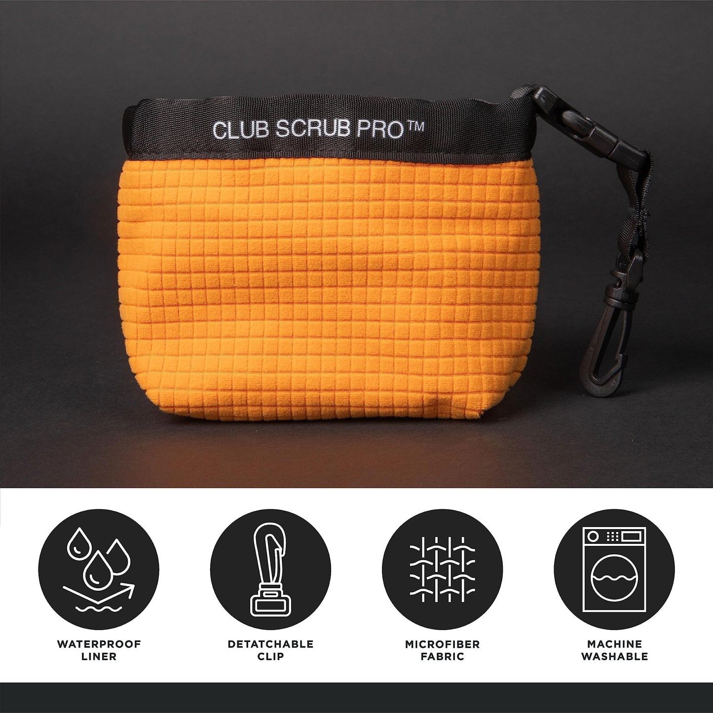 Golf Club and Golf Ball Cleaning Bag