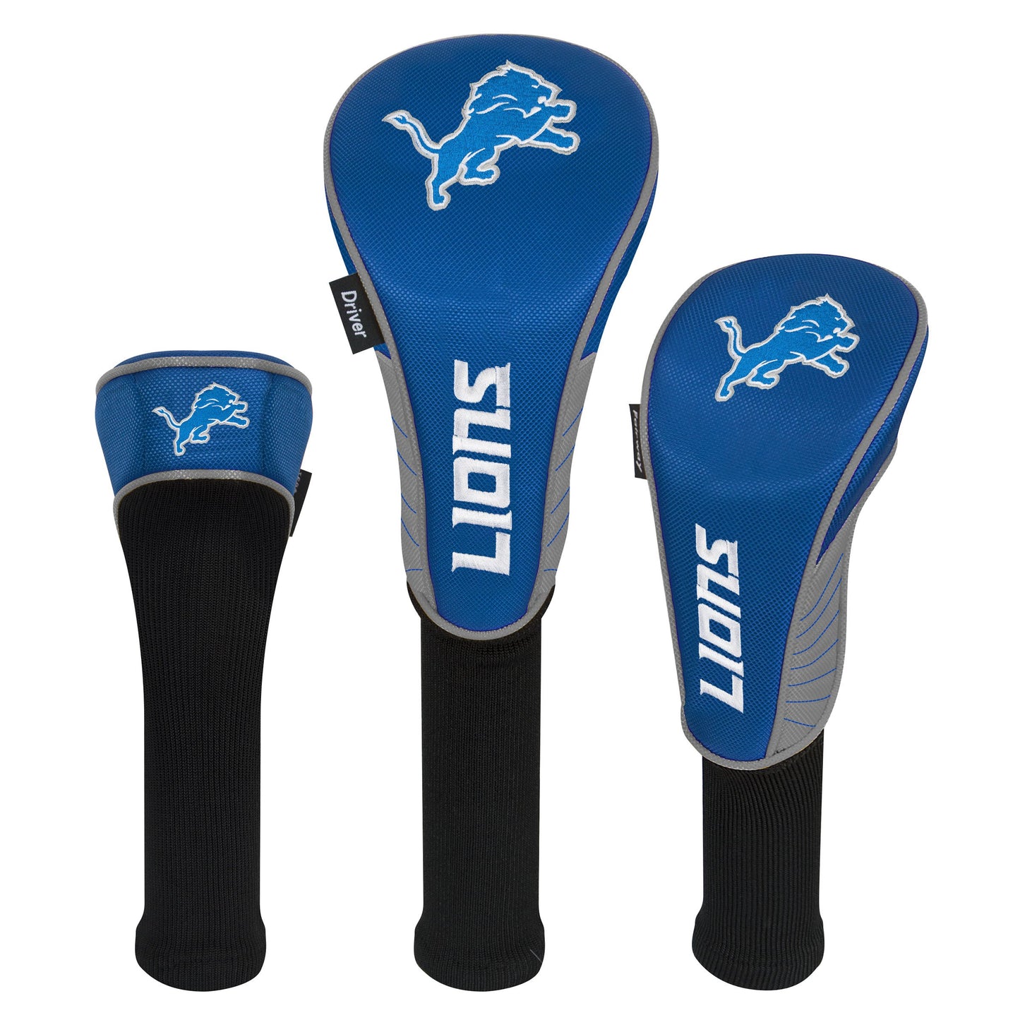 Detroit Lions Set of Three Headcovers |Team Effort