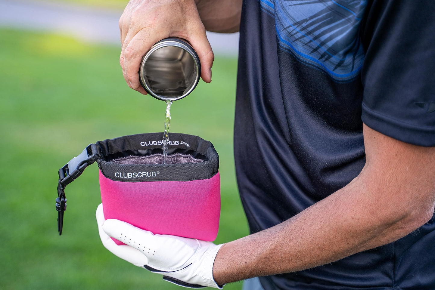 Golf Club and Golf Ball Cleaning Bag