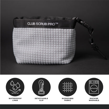 Golf Club and Golf Ball Cleaning Bag