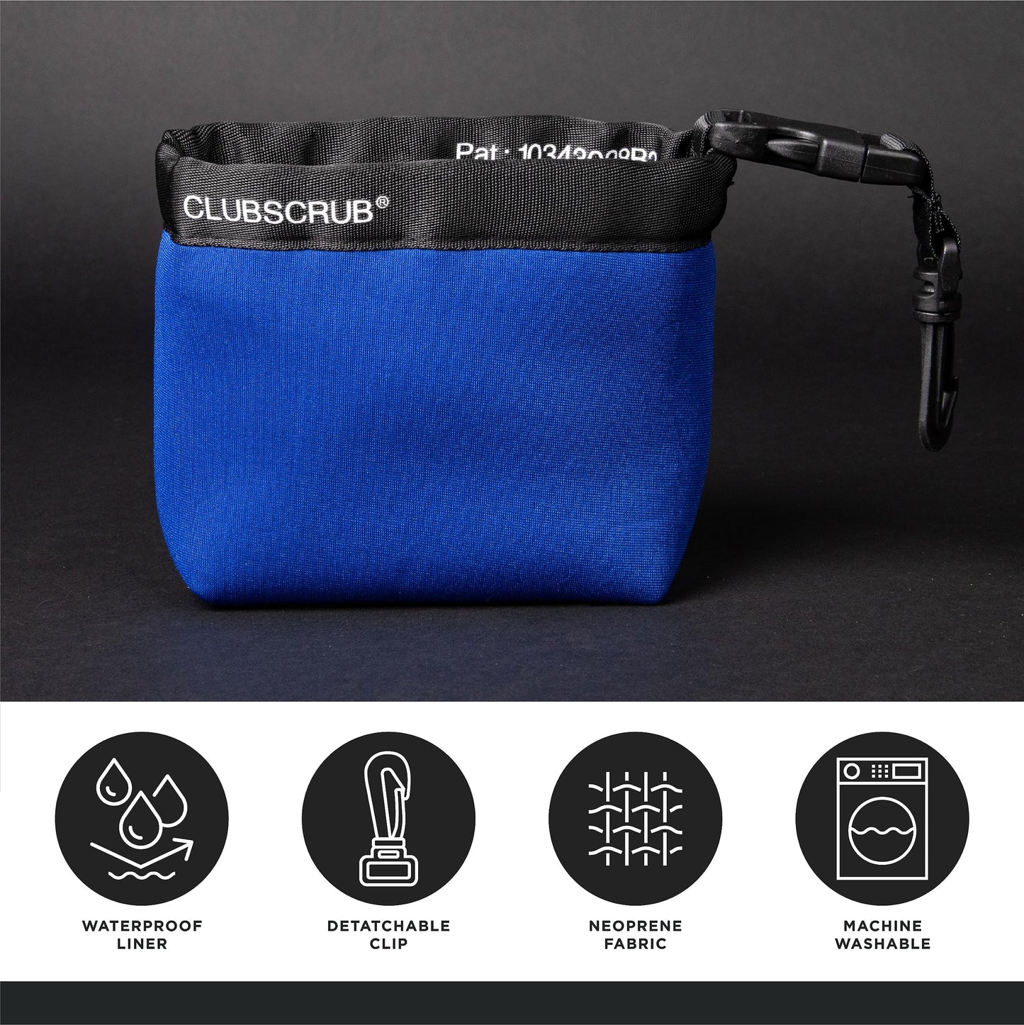 Golf Club and Golf Ball Cleaning Bag