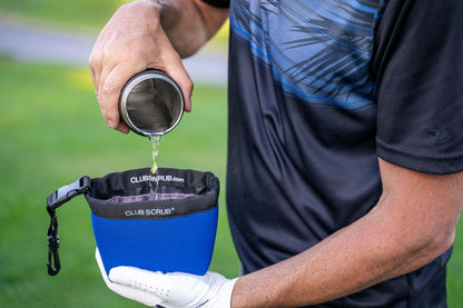 Golf Club and Golf Ball Cleaning Bag