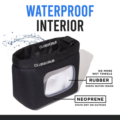 Golf Club and Golf Ball Cleaning Bag