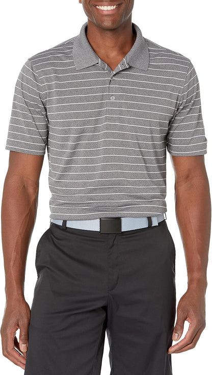 Amazon Essentials Mens Golf Polo Shirt, Moisture-Wicking Quick Dry, Short Sleeve