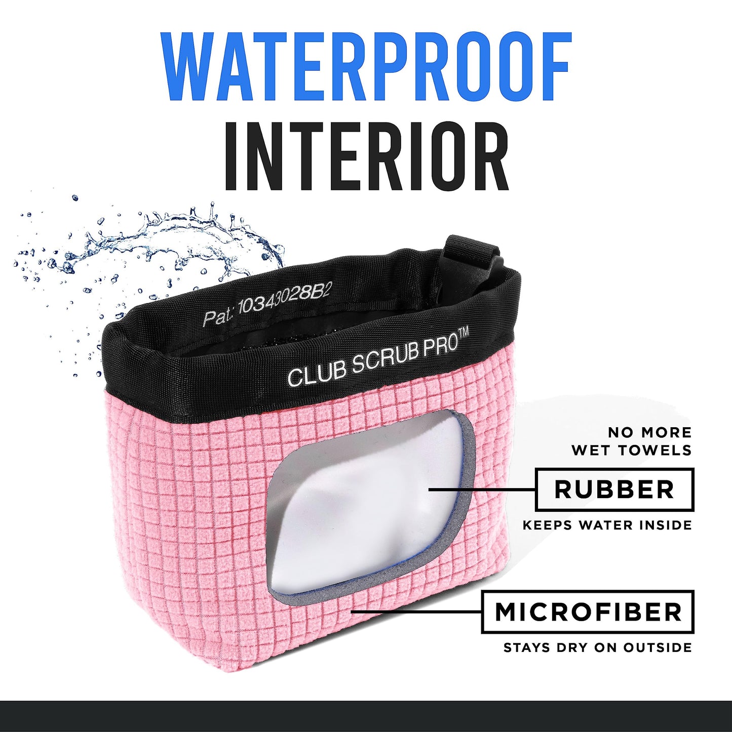 Golf Club and Golf Ball Cleaning Bag