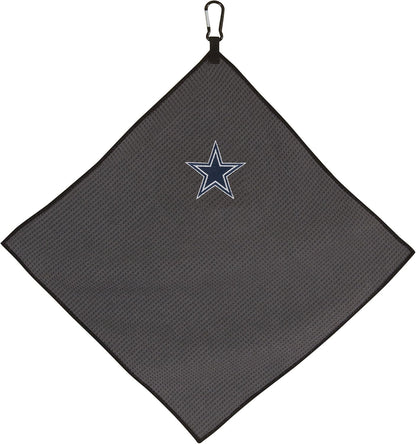 Dallas Cowboys 15" x 15" Grey Microfiber Towel |Team Effort