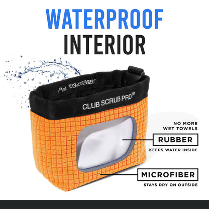 Golf Club and Golf Ball Cleaning Bag