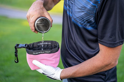 Golf Club and Golf Ball Cleaning Bag