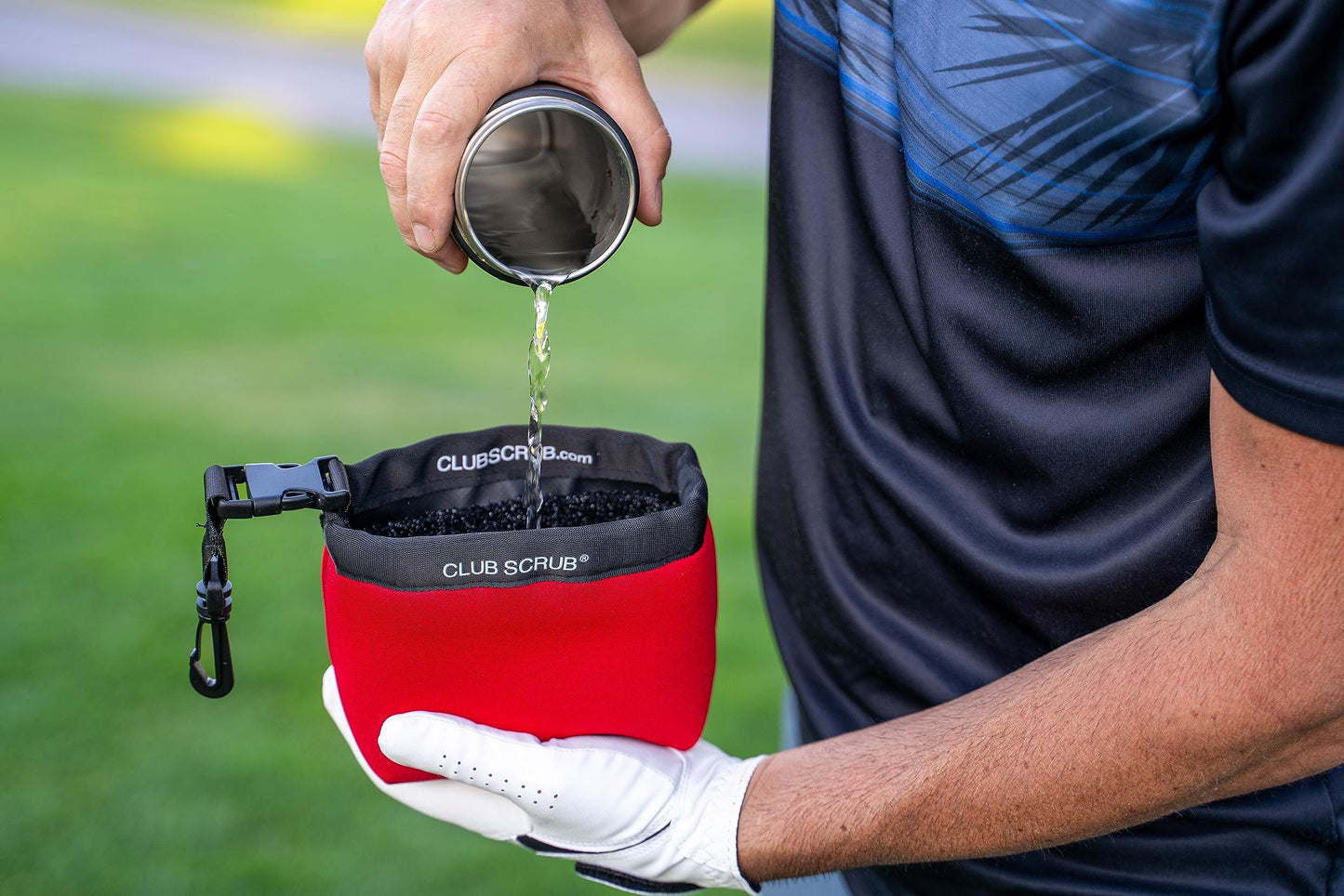 Golf Club and Golf Ball Cleaning Bag