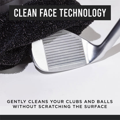 Golf Club and Golf Ball Cleaning Bag