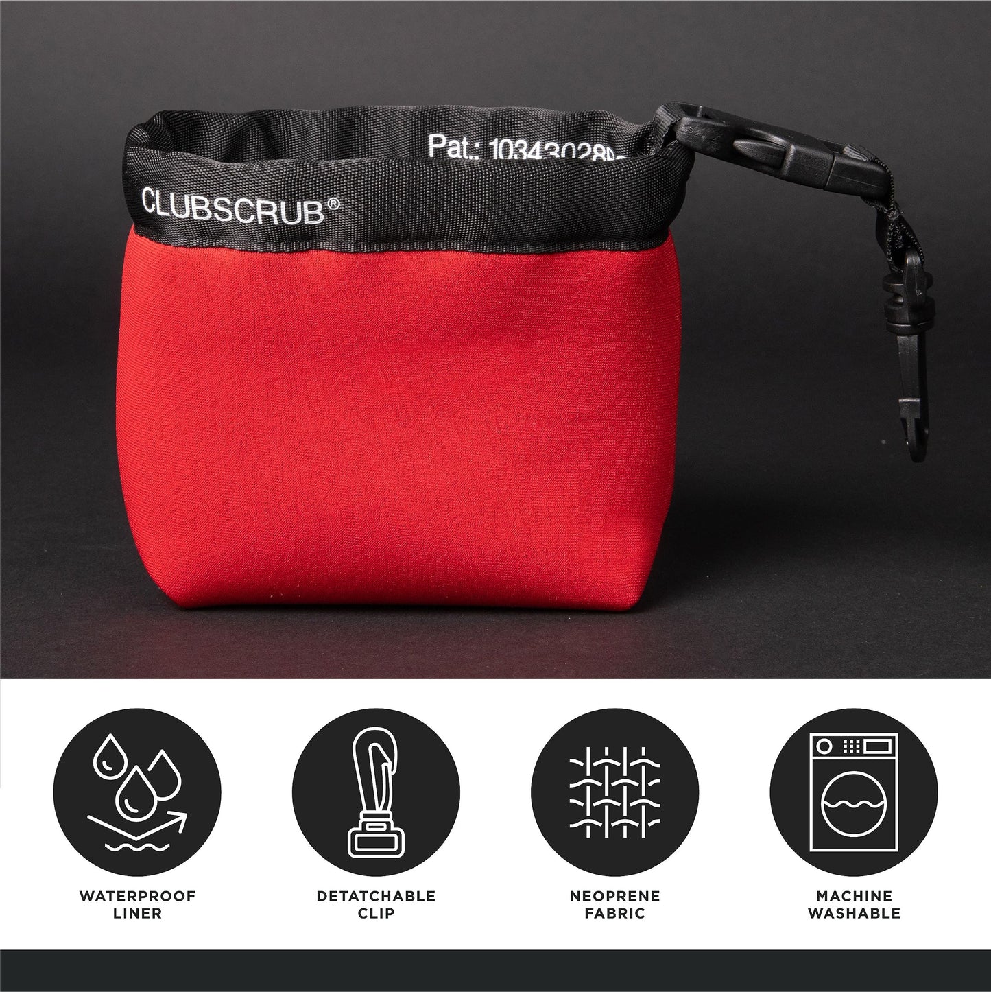 Golf Club and Golf Ball Cleaning Bag