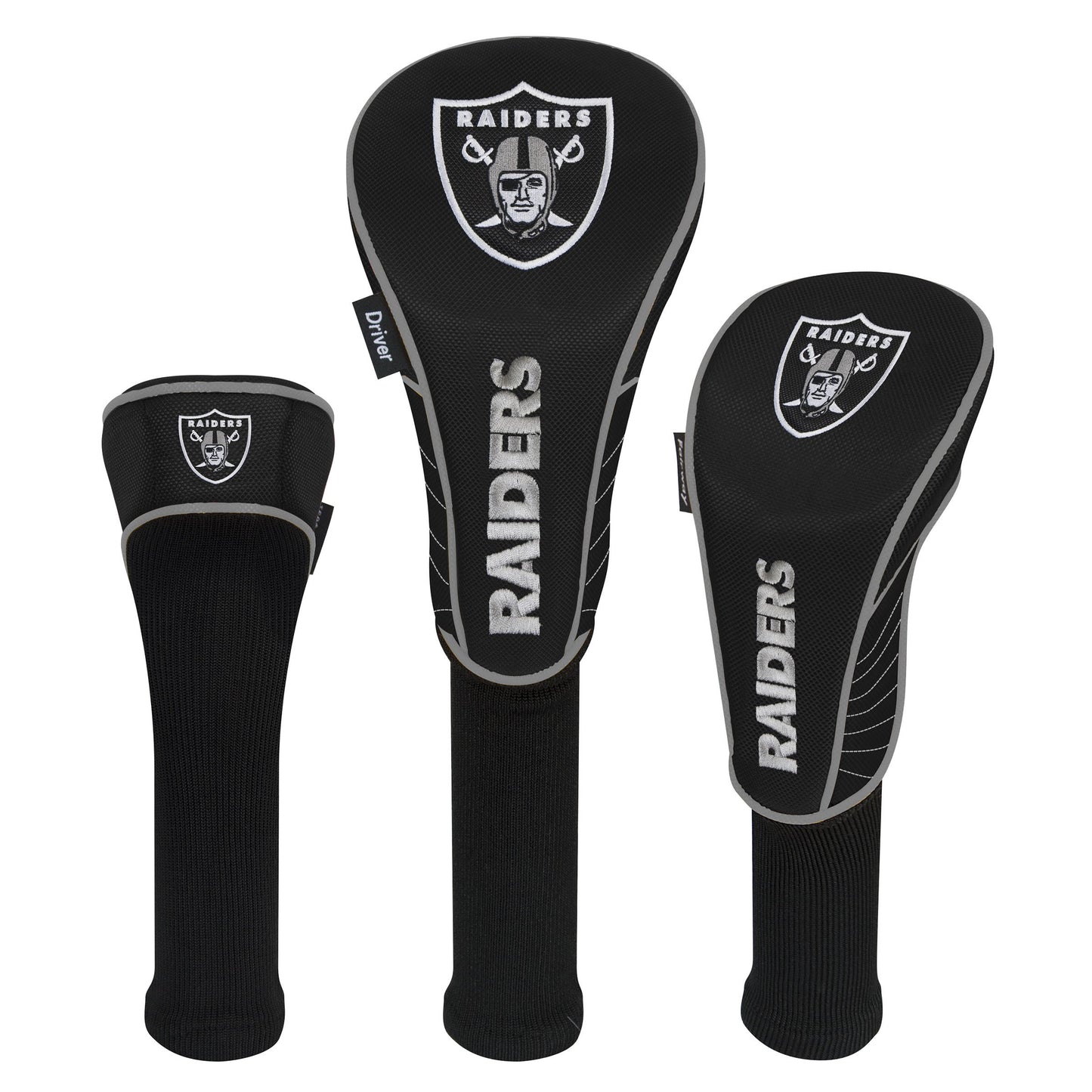 Las Vegas Raiders Set of Three Headcovers |Team Effort