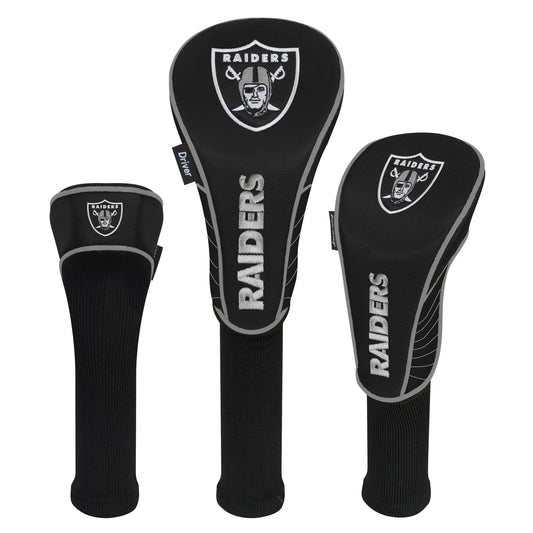 Las Vegas Raiders Set of Three Headcovers |Team Effort