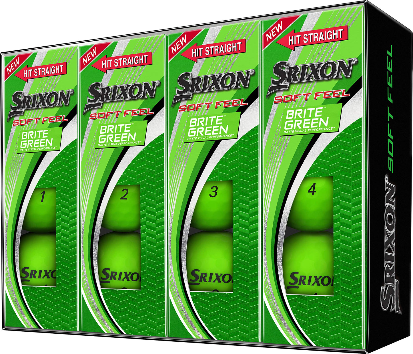 Srixon Soft Feel Series Golf Balls - White - 2022