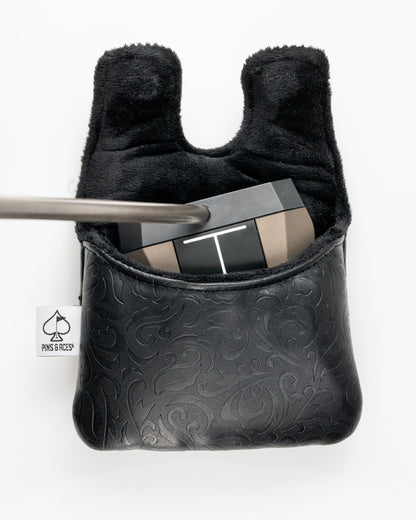 Blackout Ace of Spades - Center Shaft Mallet Putter Cover