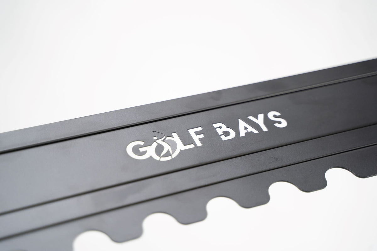 GolfBays Golf Club Storage Rack, Holds 14 Clubs, Indoor Equipment Storage Shelf