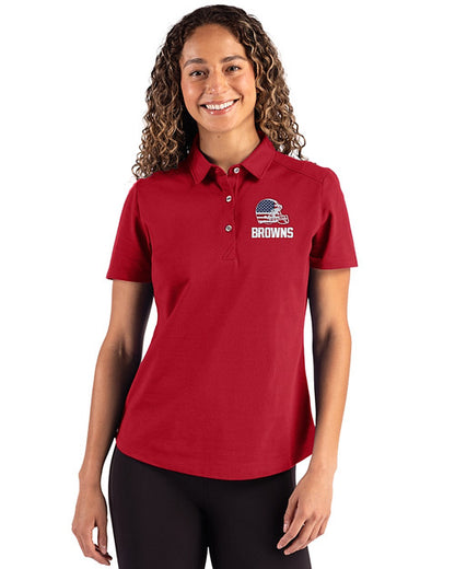 Cleveland Browns Women's Golf Polo | Cutter & Buck