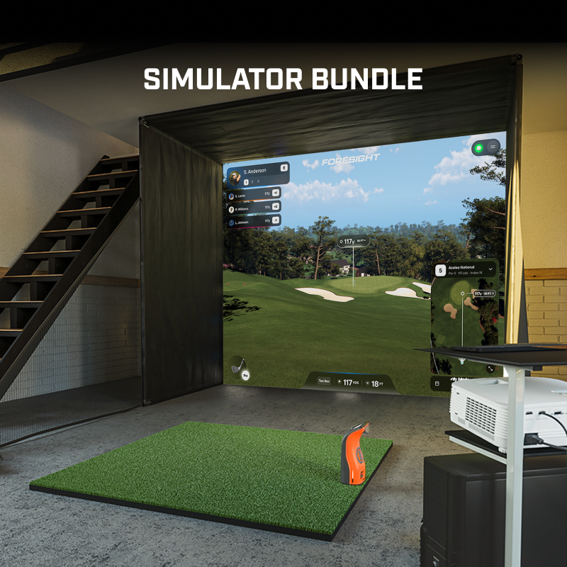 Bushnell Golf Launch Pro Simulator Bundle