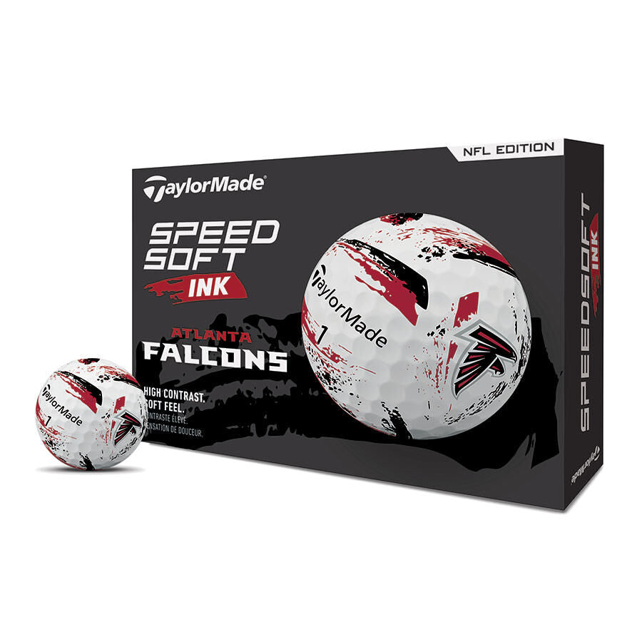 Atlanta Falcons SpeedSoft Ink Golf Balls