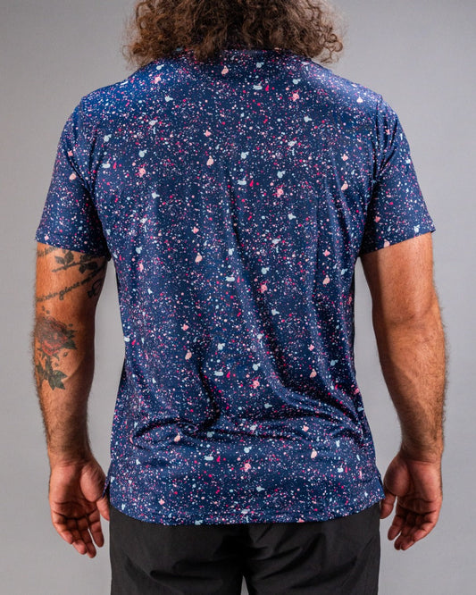 Blue Splatter