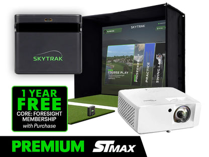 SkyTrak ST MAX Golf Simulator - Premium Studio Package