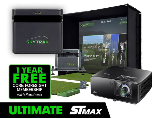 SkyTrak ST MAX Golf Simulator - Ultimate Studio Package