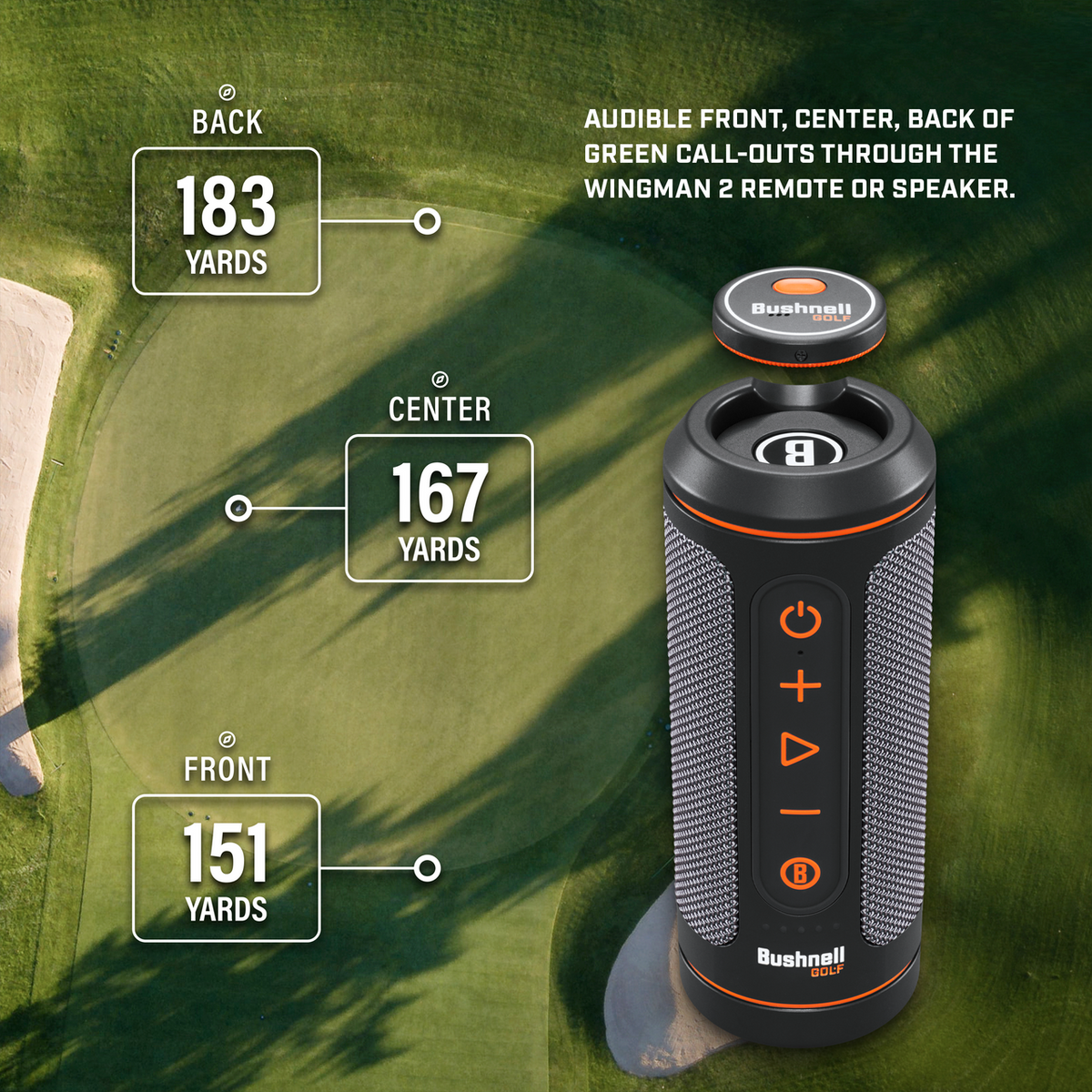 Bushnell Golf Wingman 2 GPS Speaker