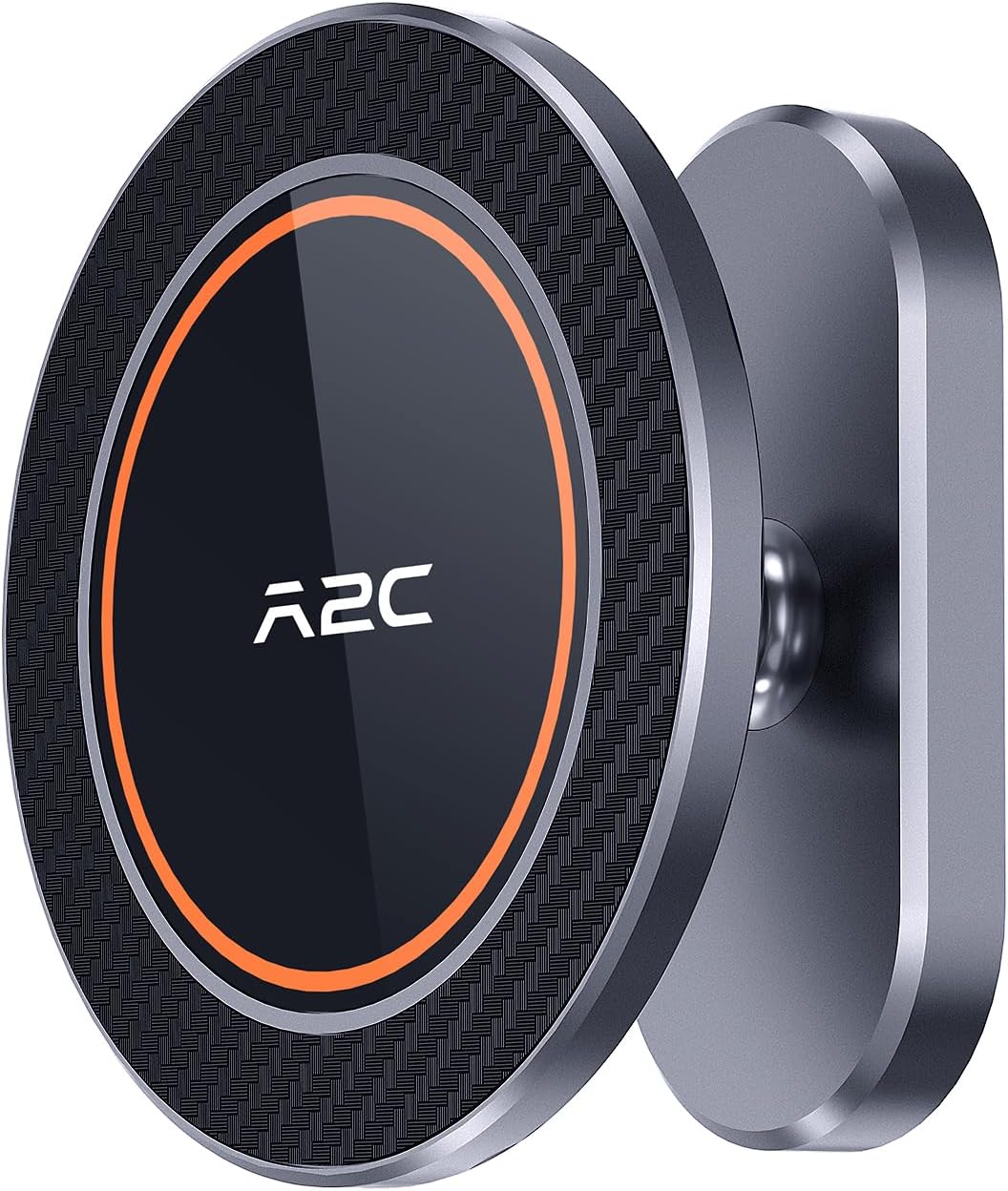 A2C Alloy Magnetic Golf Cart Phone Holder for MagSafe iPhone 16 Pro Max Plus 15 14 13 12 Mini Fits EZGO, Club Car, Yamaha, Icon, Golf Cart Accessories Gadgets Essentials Gift for Friends Men Women - 