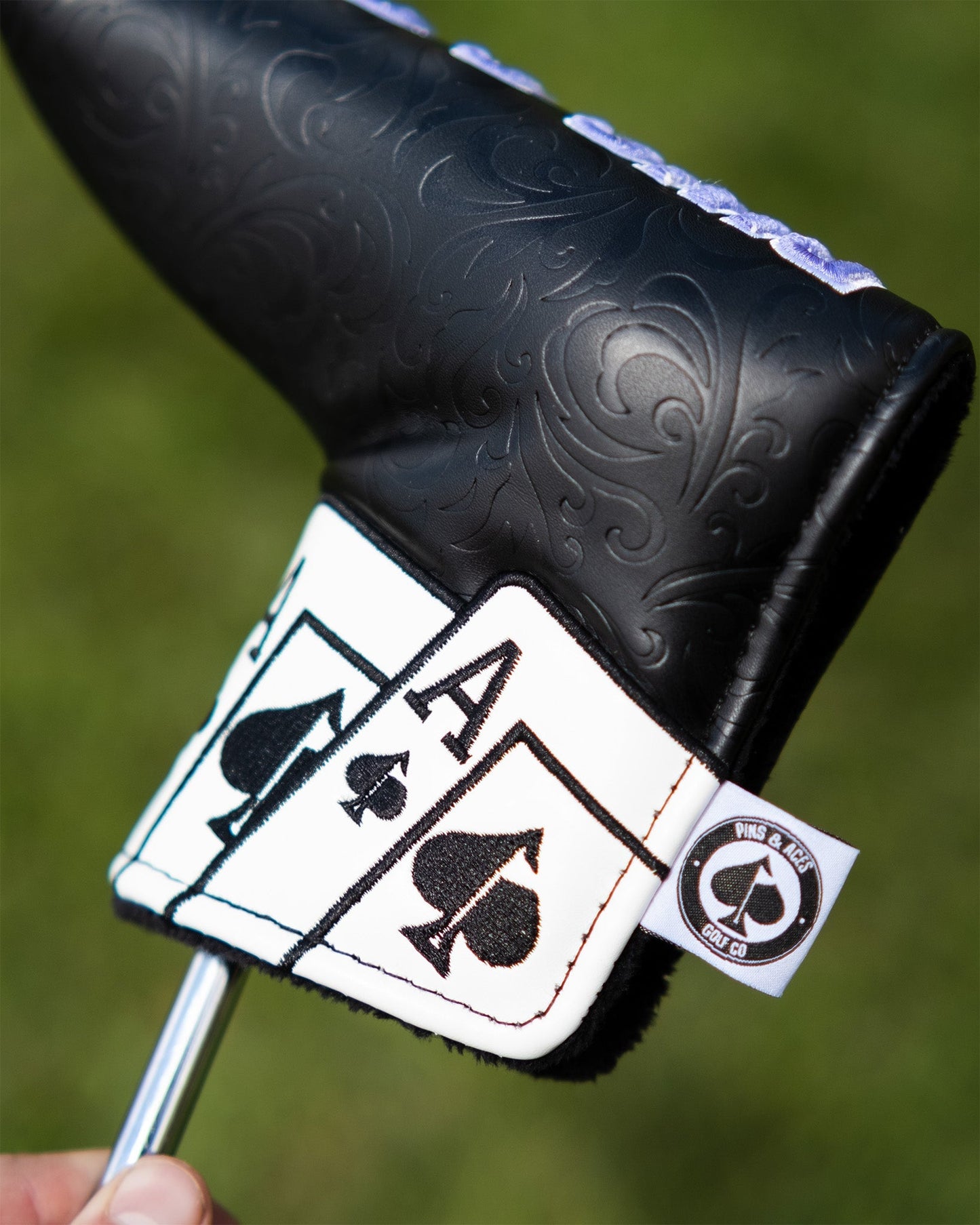 Ace of Spades - Blade Putter Cover - Pins and Aces