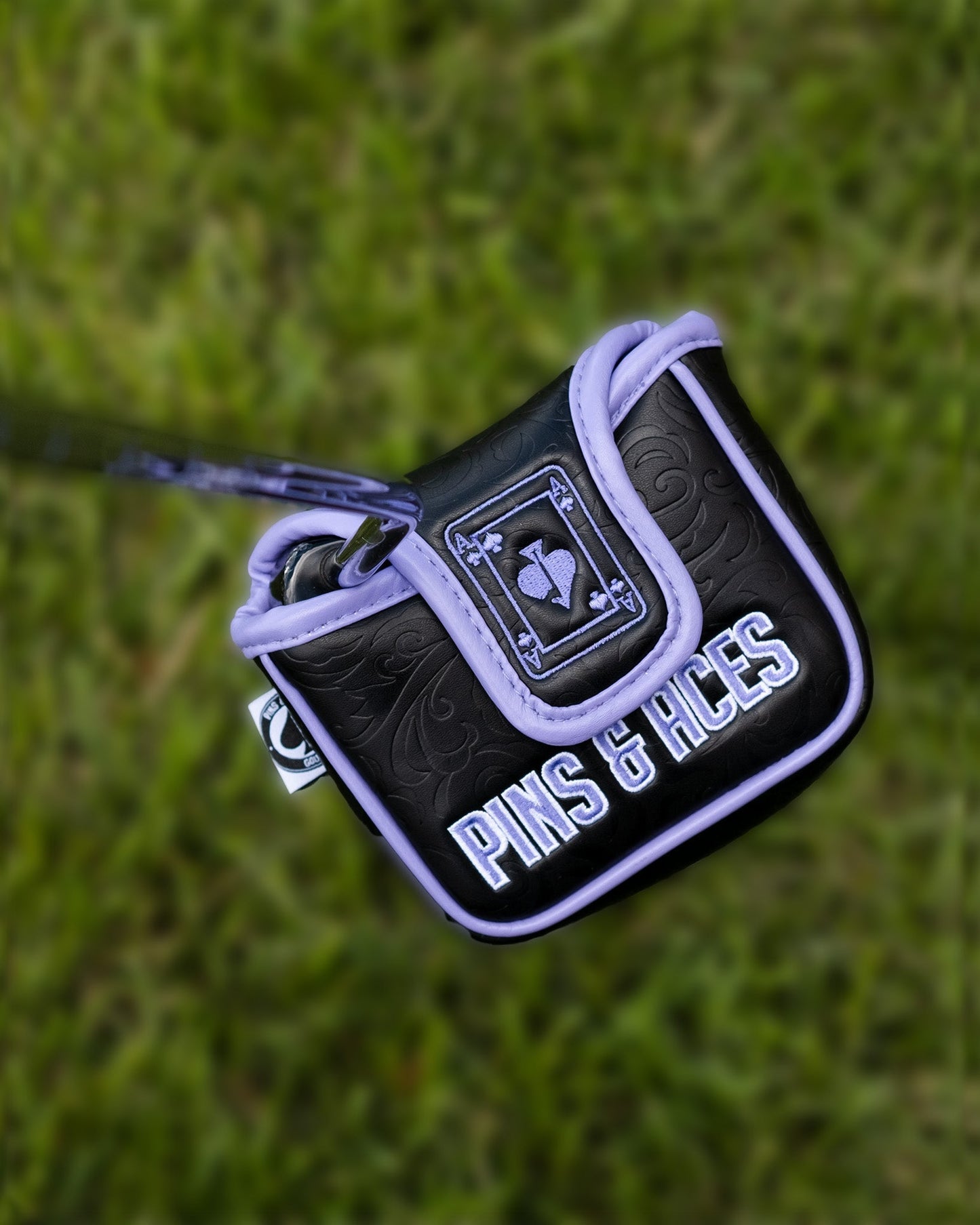 Ace of Spades - Mallet Putter Cover - Pins and Aces