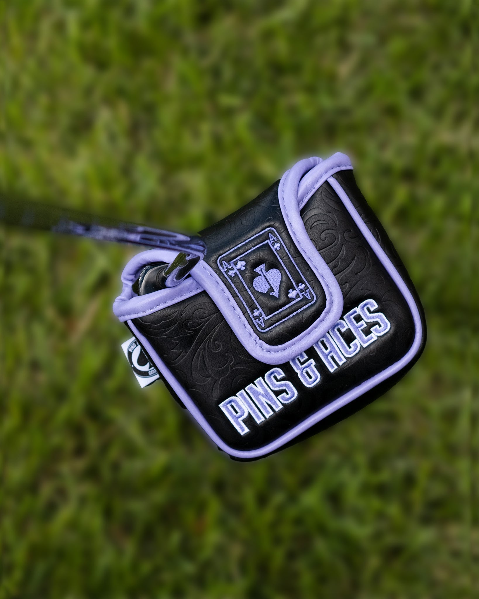 Ace of Spades - Mallet Putter Cover - Pins and Aces