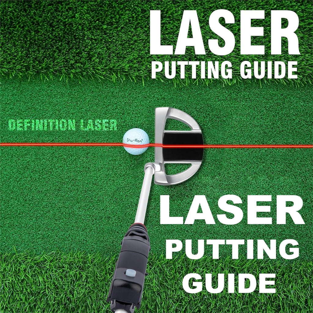 ACHIX Indoor Golf Putter Laser Aiming Device - Green Box Edition -