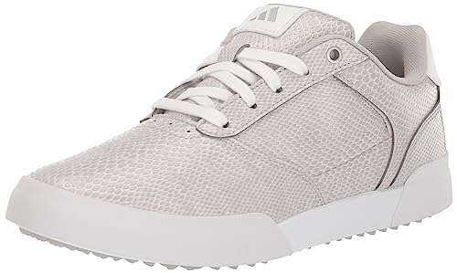 Adidas Women's Retrocross Spikeless Golf Shoe - Grey Two/Silver Metallic/Footwear White - 5.5