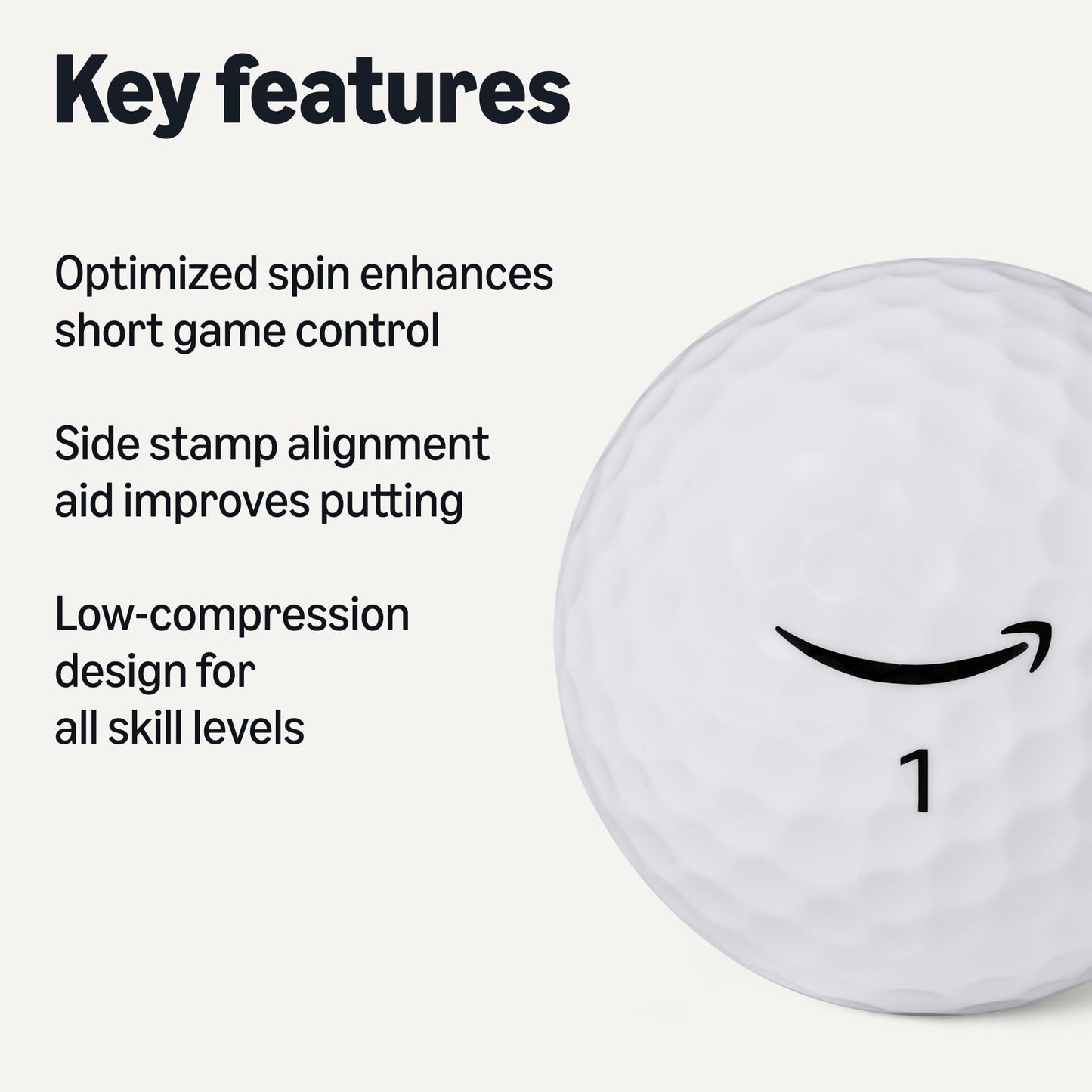 Amazon Basics Core Soft Golf Balls - Amazon