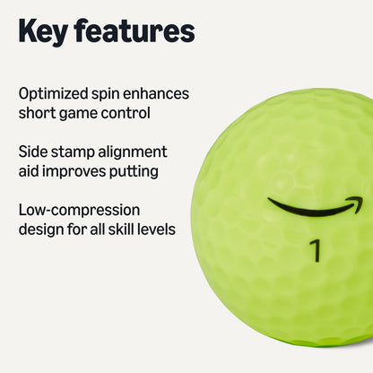 Amazon Basics Core Soft Golf Balls - Amazon
