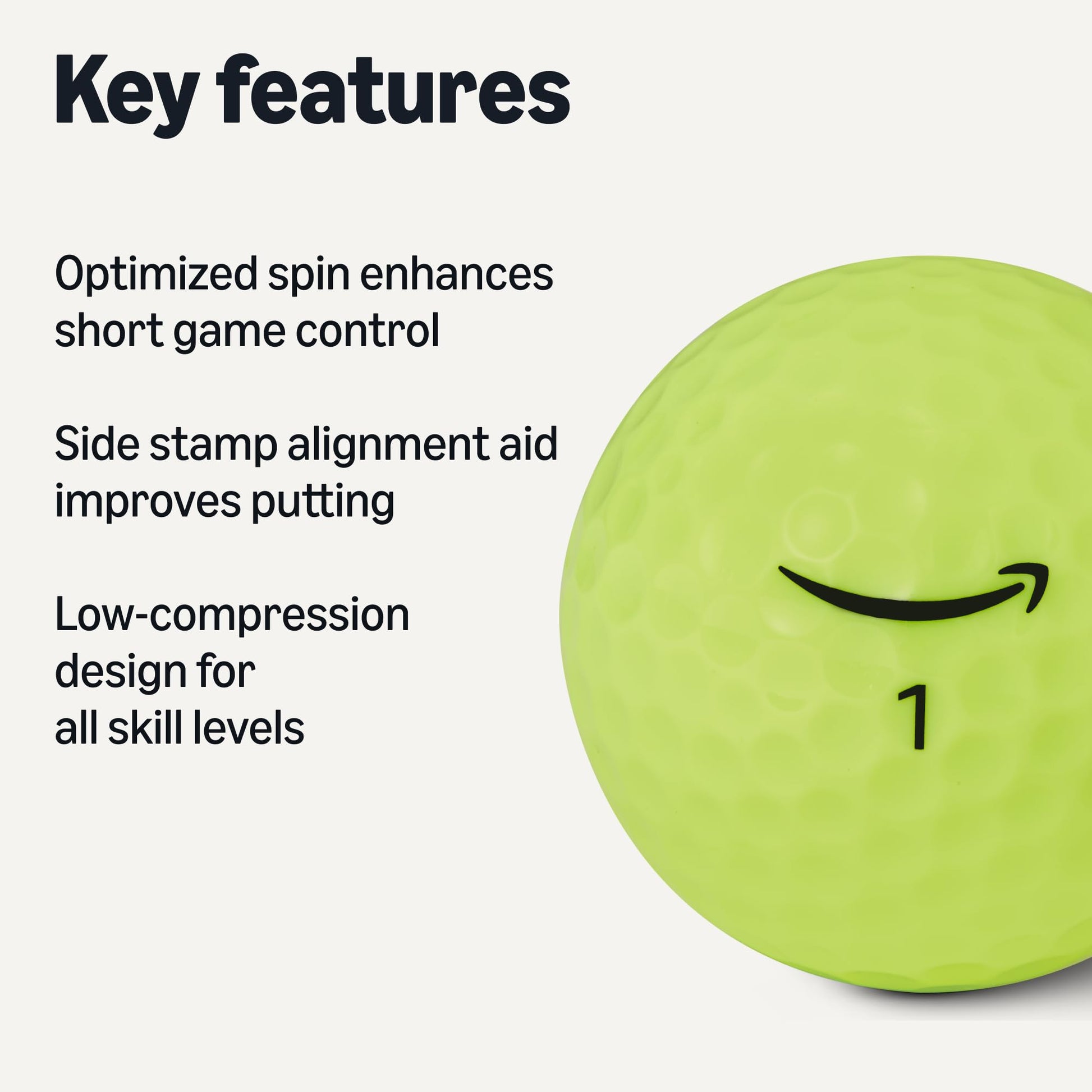 Amazon Basics Core Soft Golf Balls - Amazon