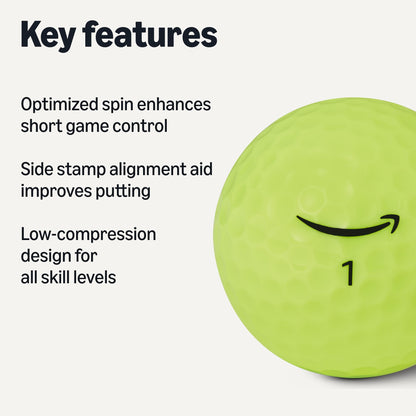 Amazon Basics Core Soft Golf Balls - Amazon