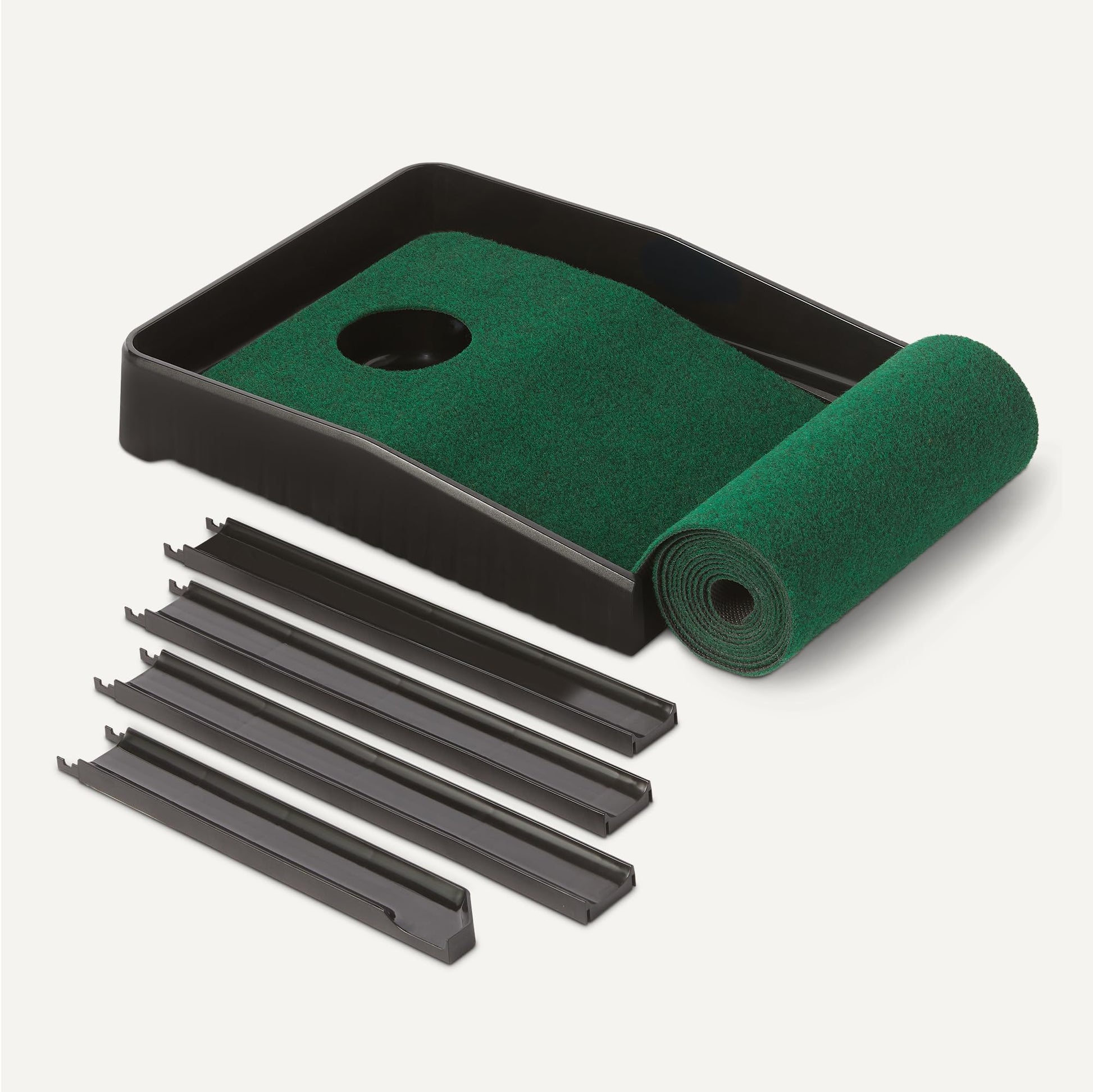 Amazon Basics Golf Putting Mat with Automatic Ball Return - Amazon