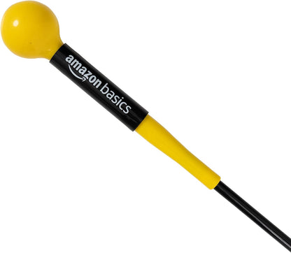 Amazon Basics Golf Swing Trainer Aid and Warm - Up Practice Stick for Grip, Balance, Distance and Power Training - Amazon