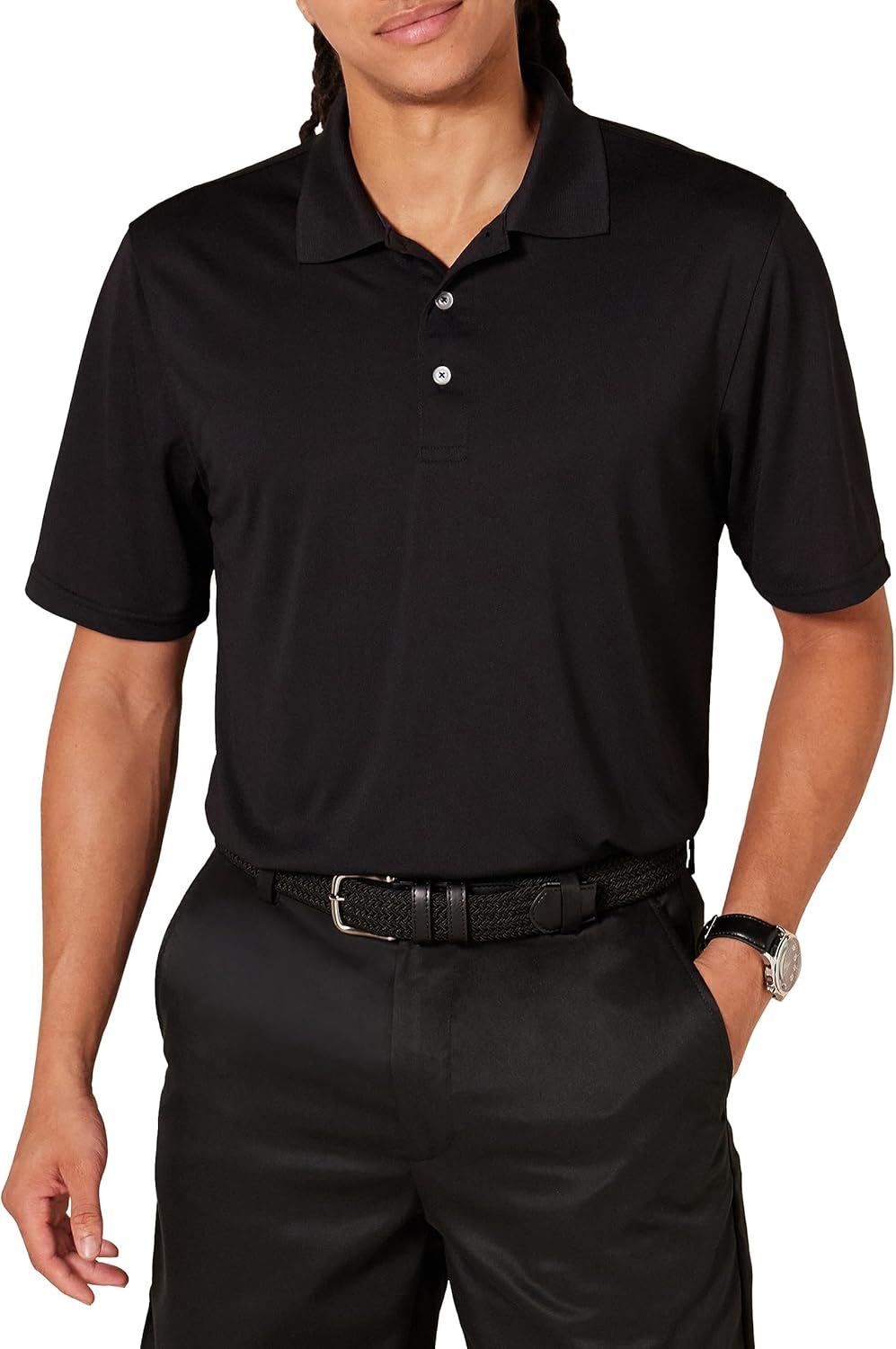 Amazon Essentials Mens Golf Polo Shirt, Moisture - Wicking Quick Dry, Short Sleeve - Amazon
