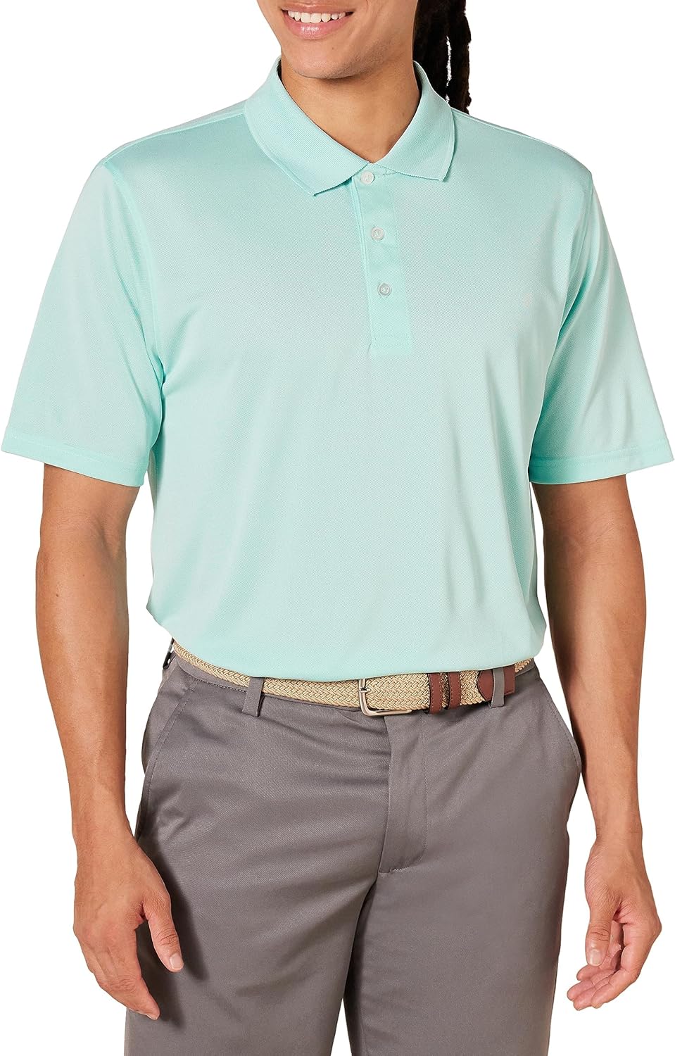 Amazon Essentials Mens Golf Polo Shirt, Moisture - Wicking Quick Dry, Short Sleeve - Amazon
