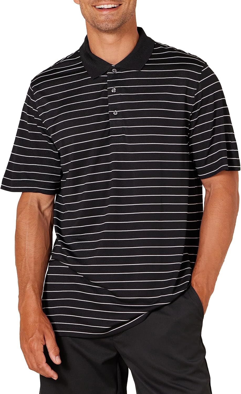 Amazon Essentials Mens Golf Polo Shirt, Moisture - Wicking Quick Dry, Short Sleeve - Amazon