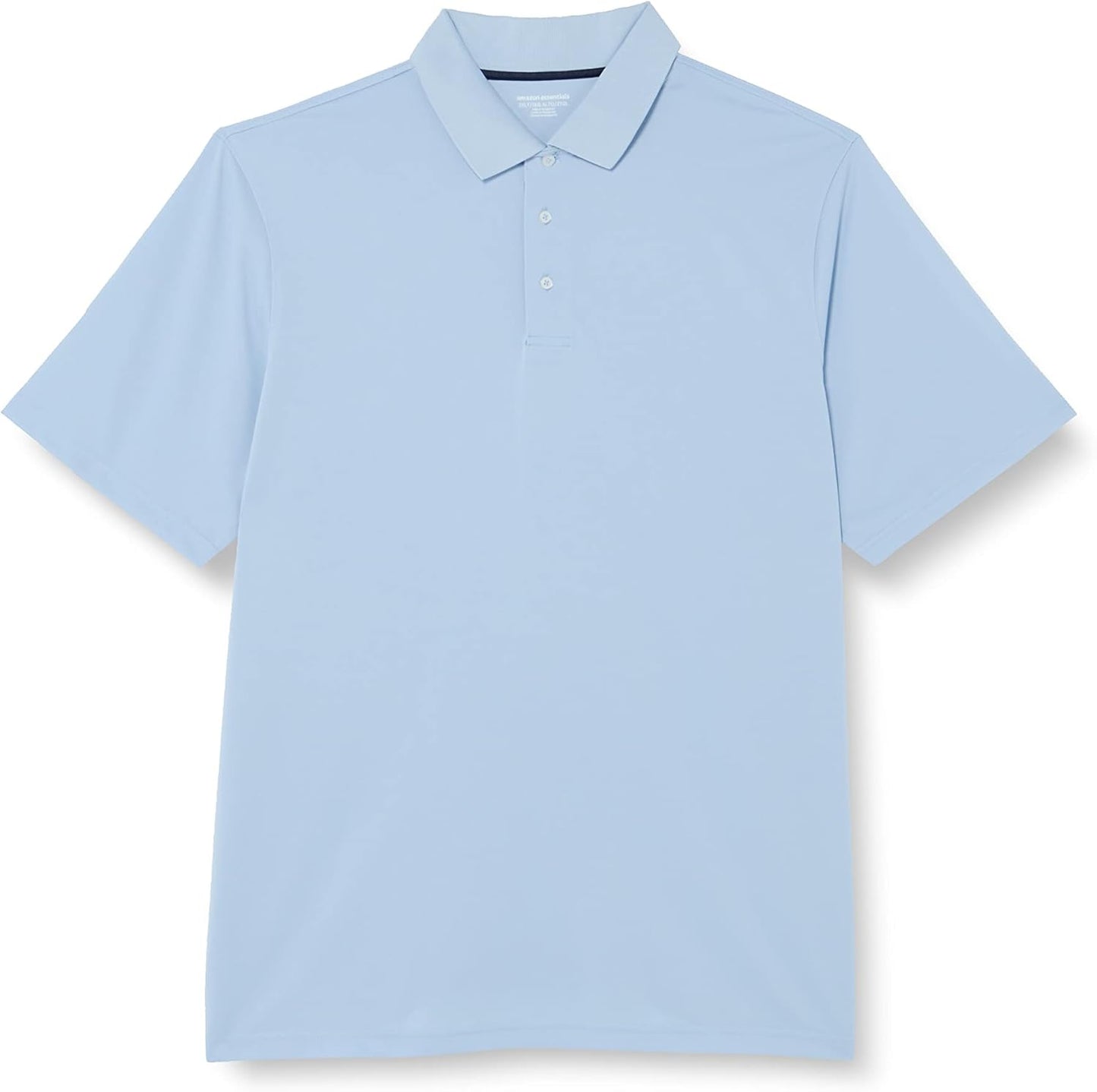 Amazon Essentials Mens Golf Polo Shirt, Moisture - Wicking Quick Dry, Short Sleeve - Amazon