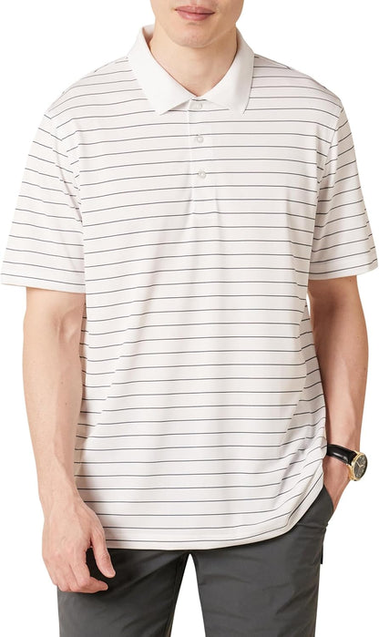 Amazon Essentials Mens Golf Polo Shirt, Moisture - Wicking Quick Dry, Short Sleeve - Amazon
