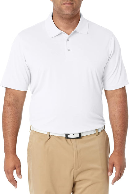 Amazon Essentials Mens Golf Polo Shirt, Moisture - Wicking Quick Dry, Short Sleeve - Amazon
