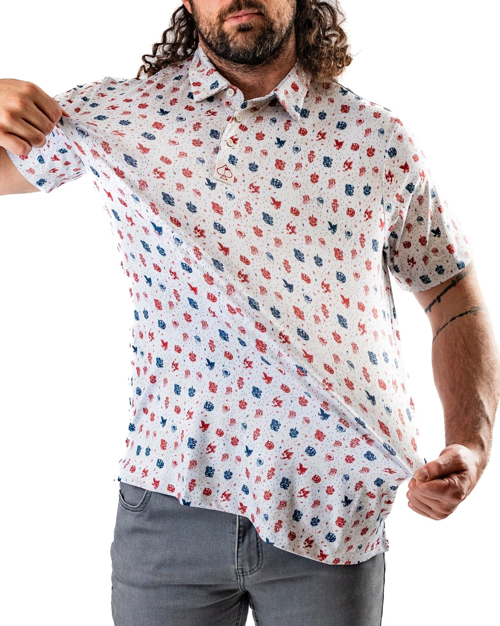 American Traditional - Pins and Aces