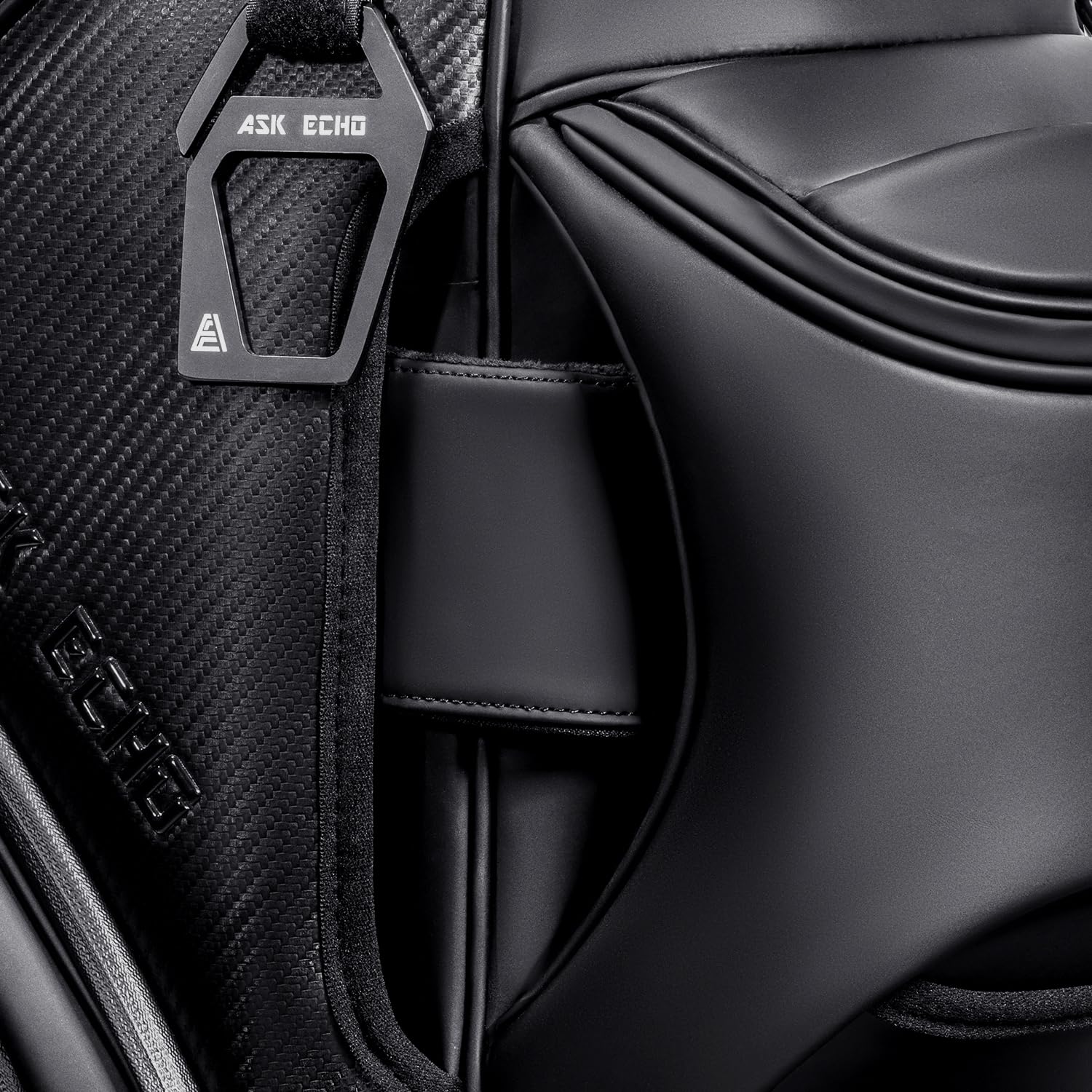 ASK ECHO Soundless Cart Golf Bag with 15 Way Full Length Dividers Golf SLC - 130LE Cart Bag - Ask Echo