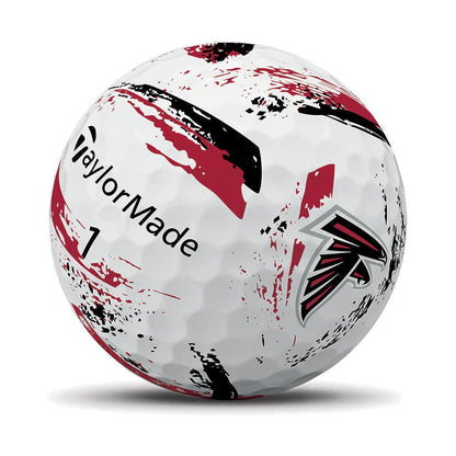 Atlanta Falcons SpeedSoft Ink Golf Balls - TaylorMade Team
