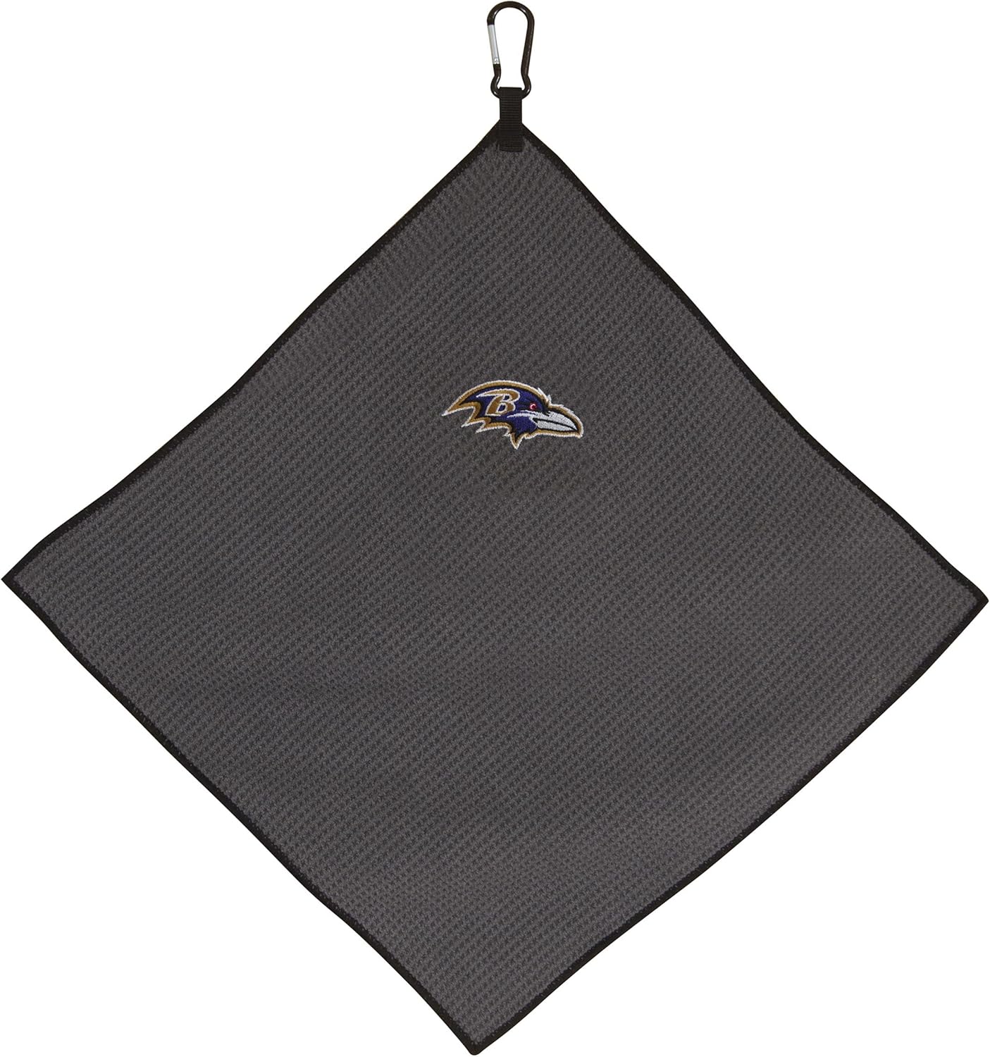 Baltimore Ravens 15" x 15" Grey Microfiber Towel |Team Effort - Team Effort