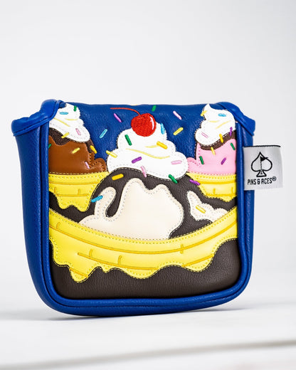 Banana Split - Mallet Putter Cover - Pins and Aces